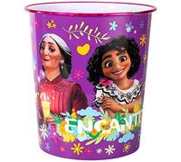 Encanto Kids Childrens Waste Bucket Paper Bin Basket for Bedroom Study Desk Dustbin