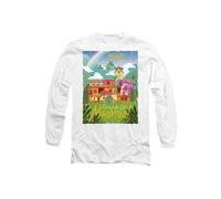 Encanto Magic Awaits You...Casa de Los Madrigal Poster Long Sleeve T-Shirt, White Disney White M