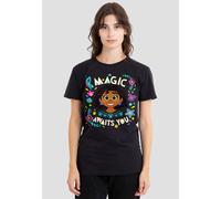 Encanto Magic Awaits You Mirabel T-Shirt, Black Disney Black S