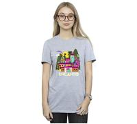 Encanto Many Houses Cotton Boyfriend T-Shirt Disney Grey XXXL
