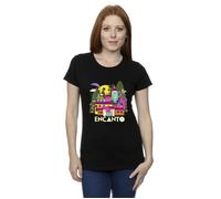Encanto Many Houses Cotton T-Shirt Disney Black L