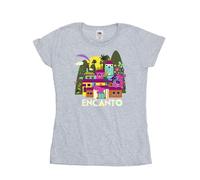 Encanto Many Houses Cotton T-Shirt Disney Grey L
