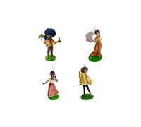 Encanto Pepa Antonio Camilo Dolores 4pc PVC Ornament Figure Figurine