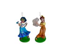 Encanto Pepa Madrigal & Mirabel PVC Ornament Set Figure Figurine 4