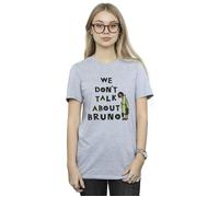 Encanto We Dont Talk About Bruno Boy Cotton Boyfriend T-Shirt Disney Grey S