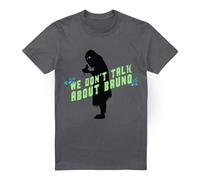 Encanto We Don'T Talk About Bruno With Bruno Silhouette T-Shirt Charcoal | Size: XL Encanto Charcoal XL
