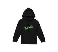 Encanto We Don'T Talk About Bruno With Bruno Silhouette Youth Kids Pull-Over Hoodie, Black Disney Black 12-13 Years