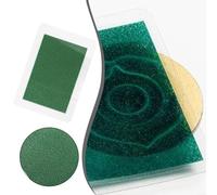 -Encapsulated Magnetic Field Viewer Film for Static Magnetic Pattern Detection, Flexible 25x50mm and 50x75mm Dark Green Sheets, Scientific Research &(B)