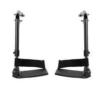 ENCAREFOR Wheelchair Elevating Legrests ，Composite Footplates Non-Padded Calf Supports,for Standard Wheelchairs,1 Pair