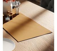 Encasa XO Table Runner 32x91 cm Long | Cotton Canvas Fabric | Mustard Solid Color | For Dining Table Fall Decoration, Holiday & Christmas Festivals - Machine Washable