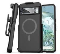 Encased Belt Case Designed for Google Pixel 8 Pro (2023) Magnetic Slim-fit Cover with Holster Clip (Compatible with MagSafe)