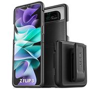 Encased Belt Case for Samsung Galaxy Z Flip 3 with Holster Clip DuraClip Series (Z Flip3)
