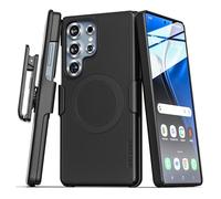 Encased Belt Clip Case for Samsung Galaxy S25 Ultra, (SlimLine Series) Magnetic Holster Case, Compatible with MagSafe (Black)