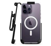 Encased Belt Clip Designed for Apple Clear MagSafe Case (iPhone 13 Pro and iPhone 14 Pro) Holster Only - Case Not Included