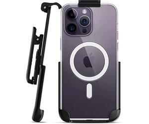 Encased Belt Clip Designed for Apple Clear MagSafe Case (iPhone 13 Pro Max and iPhone 14 Pro Max) Holster Only - Case Not Included
