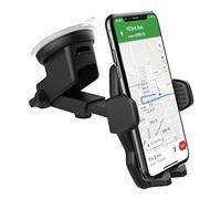 ENCASED Car Phone Holder for iPhone - Case Friendly Adjustable Dock Phone Mount for iPhone 11 / XR/Xs Max (Vent/Windscreen/Dashboard)