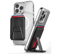 ENCASED Clear Case with Magnetic Wallet Designed for iPhone 15 Pro Case with Card Holder (Compatible with MagSafe) Clear