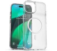 ENCASED Clear Case with Magnetic Wallet Designed for iPhone 15 Pro Max Case with Card Holder (Compatible with MagSafe) Clear
