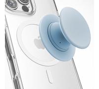 Encased Collapsible Magnetic Phone Grip (Compatible with MagSafe) Comfortable Silicone Holder for iPhone (Powder Blue)