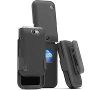 Encased DuraClip Designed for Nokia 2720 V Flip Belt Clip Case, Slim Phone Case with Holster (2720 Flip/Verizon TA-1295)