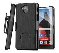Encased DuraClip for Sonim XP10 Belt Case with Holster Clip and Kickstand - Black
