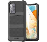 Encased Falcon Armor Designed for Samsung Galaxy A23 5G Case, Protective Heavy Duty Phone Case (Black)