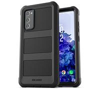 Encased Falcon Armor for Samsung Galaxy S20 FE Case, Shockproof Protective Full Body Phone Case (Black)