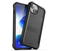 ENCASED Falcon Designed for iPhone 15 Plus Phone Case Compatible with MagSafe - Protective Shockproof Magnetic Case (Black)