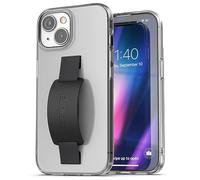 ENCASED Finger Loop Case, Designed for iPhone 15 (2023) Hand Strap Grip Cover with Soft-Touch Silicone Phone Holder (Crystal Clear)