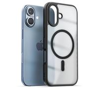 ENCASED for iPhone 17 Magnetic Case (SlimShield) - Thin Profile Hybrid Case with Camera Lens Protection - Compatible with MagSafe (Translucent) Clear
