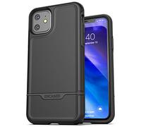 ENCASED iPhone 11 Shockproof Case Heavy Duty Protective Bumper (2019 Rebel Armour) Military Grade Full Body Rugged Cover (Black)