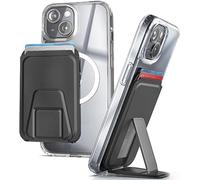 Encased MAG-Case with Wallet for iPhone 15 Case with Magnetic Card Holder (Compatible with MagSafe) Clear
