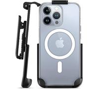 Encased Magnetic Case Compatible with iPhone 15 Pro Max with Belt Clip Phone Holster (iPhone 15 Pro Max)
