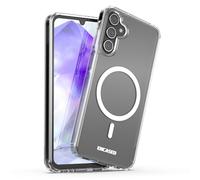 ENCASED Magnetic Case Designed for Samsung Galaxy A55 5G (Compatible with MagSafe & Accessories) Wireless Charging Phone Case (Clear)