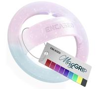 Encased Magnetic Phone Grip Holder (Compatible with MagSafe) Sparkle Silicone Finger Loop Ring for iPhone (Gradient Dream)
