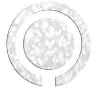 Encased Magnetic Phone Grip Holder (Compatible with MagSafe) Thin Silicone Finger Loop Ring for iPhone (Glitter)