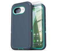 ENCASED Ranger Case & HD Screen Protector for Google Pixel 10a (Blue)