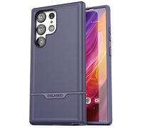ENCASED Rebel Armor designed for Samsung Galaxy S23 ULTRA Case - Heavy Duty Protective Phone Case (Purple)