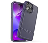 ENCASED Rebel Armor for iPhone 15 Pro Max Case Purple [Ultra Protective] Shockproof Heavy Duty Phone Protection (iP15 PRO-MAX 6.7") - Royal Grape