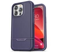ENCASED Rebel Series Designed for iPhone 13 Pro Max Case Shockproof Phone Case (Purple)