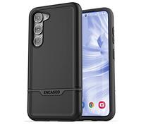 ENCASED Rebel Series - Designed for Samsung Galaxy S23 Case [Shockproof] Military Grade Protective Phone Case (Black) (S23)