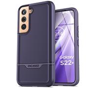 ENCASED Rebel Series for Samsung Galaxy S22 Plus Case, Shockproof Protective Phone Case - Purple