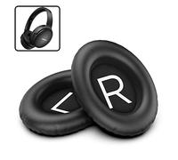 Encased Replacement Bose Headphone Ear Pads for Bose QC45/ QC35, Comfort PU Leather Ear Cushion Set (Black)