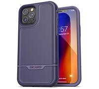 ENCASED Shockproof iPhone 12/12 Pro Purple (2020 Rebel Armor) Military Grade Full Body Protective Cover