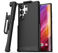 Encased Thin Armor for Samsung Galaxy S23 Ultra Belt Clip Case - Protective Phone Cover with Holster (S23-ULTRA 6.8 inch 2023)