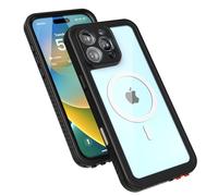 ENCASED Waterproof Case for iPhone 16 Pro Max with Camera Control Capture Button, Full Body Protection with Built-in Screen Protector (Compatible with MagSafe) Clear
