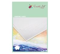Encaustic Art The Original Painting Cards A3 | 50 Sheets | Large Coated Paper for Wax Art | White Encaustic Drawing Surface for Painting Iron & Stylus | Alternative to Canvas | 300gsm