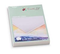 Encaustic Art The Original Painting Cards A5, 100 Sheets, Smooth Encaustic Paper, DIN A5 Format for Encaustic Pen, Painting Iron & Pastel, White Craft Paper for Beginners and Professionals, 300 gsm