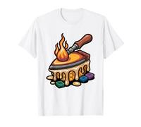 Encaustic Artist Heat Gun Wax Pans Tools Graphic Painter Art T-Shirt