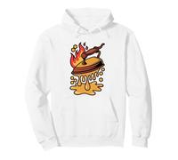 Encaustic Artist Meditative Wax Painting Process Silhouette Pullover Hoodie